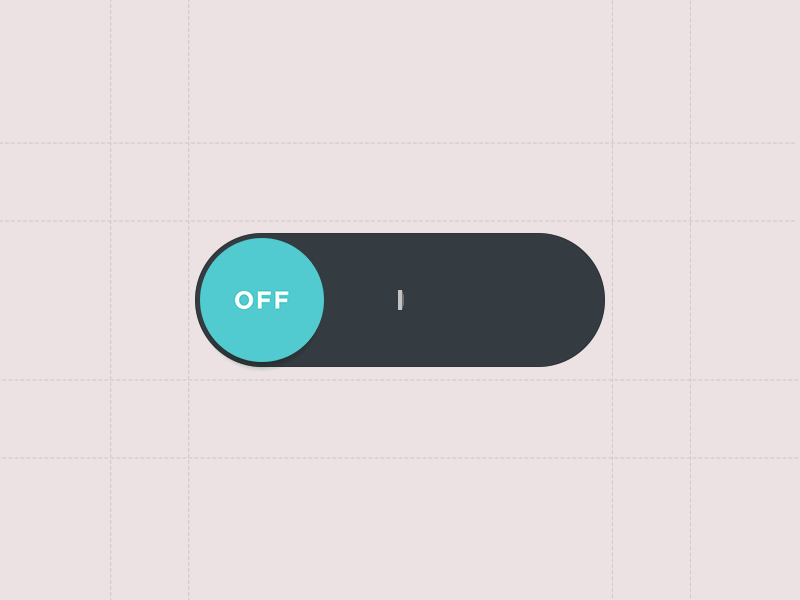 Switch button control controler dailyui flat onoff shadow switch uichallenge