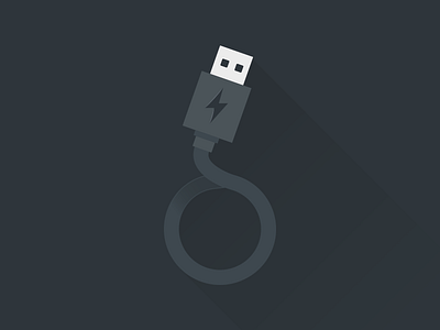 Usb Icon design icon illustration technology usb web