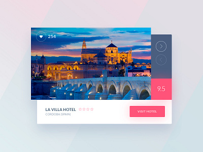 Hotel profile widget cordoba hotel like profile rating spain widget