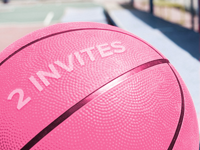 Wanna play? copenhagen dribbble invitation invite new player