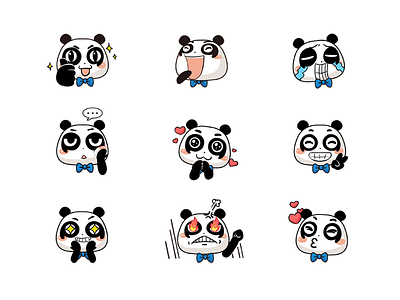 Panda Expression expression，panda，q