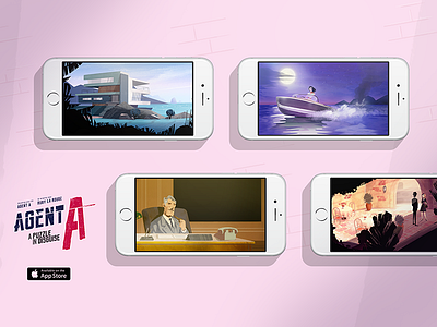 Agent A: concept art B apps art artwork character design characters concept art gameart games illustration indygame sketch
