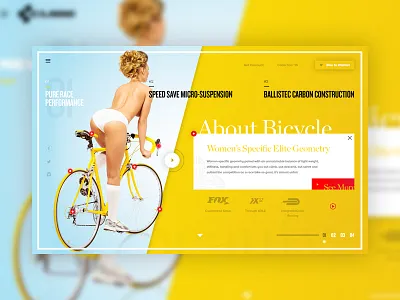 Bicycle bicycle bike clear shop template ux web web design