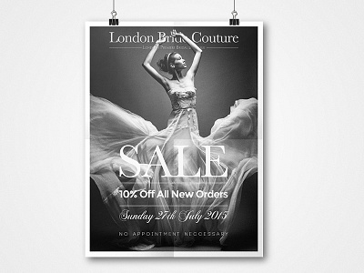 Sale Poster bridal mockup poster sale typography wedding wedding dress