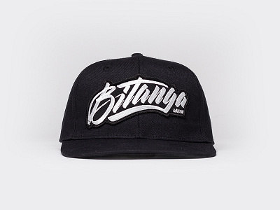 Bitanga snapback patch lettering logo patch snapback