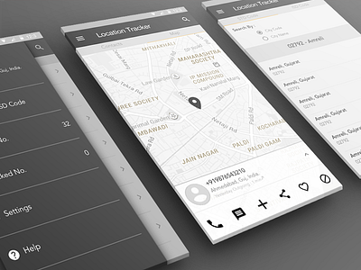 Location Tracker App android app location tracker ui