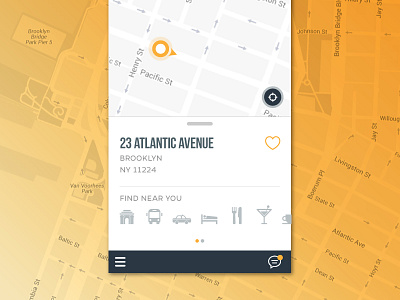 Daily UI - Day 20 - Location Tracker daily100 dailyui day020 gps location location tracker map tracker ui