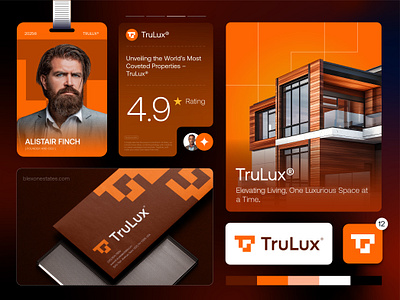 TruLux - Real Estate Logo | Branding brand identity branding logo real estate real estate logo