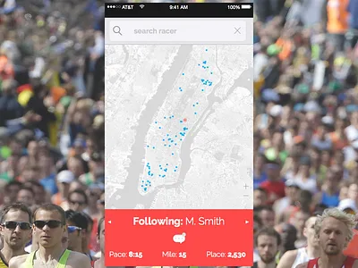 DailyUI 020 - Location Tracker daily ui dailyui location location app location tracker tracker