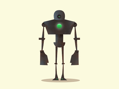Robot Dude cartoon character character design design dude graphic design illustration robot texture vector
