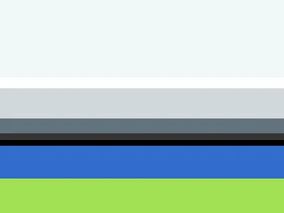 Horizon color concept brand color palette ui ux