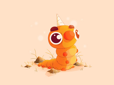 Weedle | #13 13 artwork gaming illustration monster nintendo pocket pokemon weedle