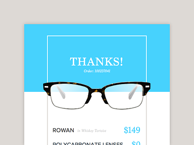 Email Receipt 017 dailyui email receipt typography ui ux