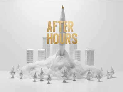 After Hours header image high key paper papier mâché photography