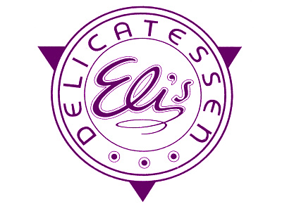 Eli's Deli Logo and branding branding deli logo design restaurant