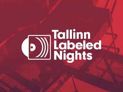 T L N bass club drum and bass event management jungle labeled logotype music nights tallinn vector vinyl