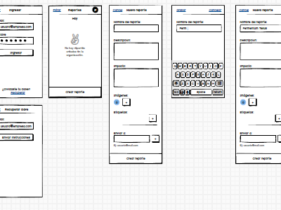 Designing a new idea balsamiq black ux white wireframe