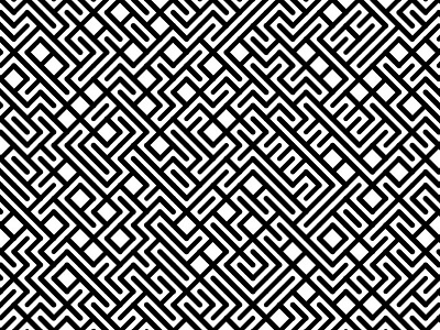 Tribal Grid art code coding generative geometric grid pattern processing tribal