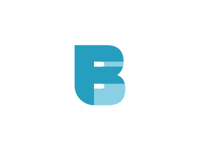 F in B logo brand branding flat logo logomark minimalistic monogram