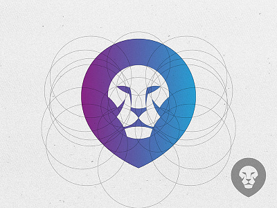 Lion Logo yp © yoga perdana