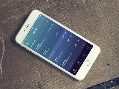 Trackly Sneak Peak app mobile time tracking ui ux