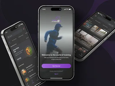 Cherry’s Fitness app branding design graphic design illustration ui ux web website