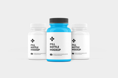 Pill Bottle Mockup body building bodybuilding bottle canister creatine high high resolution inside layered medium mockup photorealistic pill bottle mockup pills pre workout product products recipient resolution