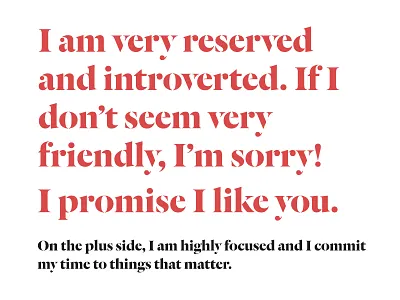 About Sam design graphic illustration introvert lettering type typography