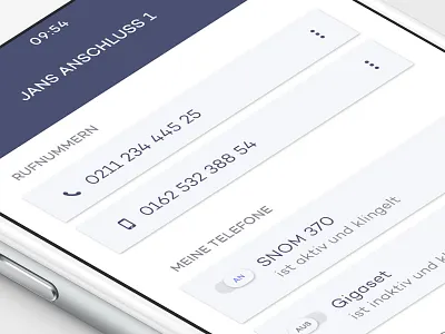 Dashbaord design exploration cards dashboard exploration mobile product sipgate structure toggle ui ux web app