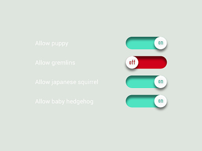 Daily UI #015 adorable mode app daily ui day 015 switch ui design