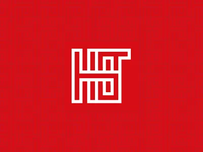HGT Trading Logo brand branding grid illustration labyrinth logo mark monogram symbol