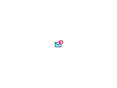 3 invites dribbble envelope icon illustration invitations invite notification