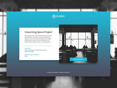 Project Landing landing realestate startup website