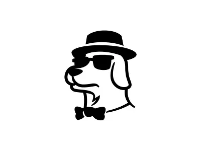 (SOLD) Classy Dog - For Sale logo dog dog logo hipster pet pet logo pet shop logo simple logo