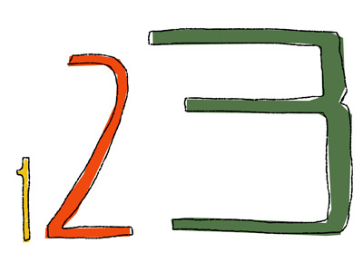 1 2 3 123 child first illustration kids learn titorama