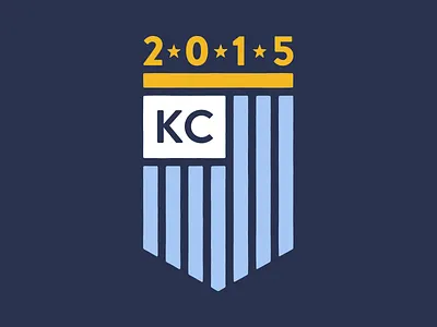 World Champions banner crown kansas city kc royals