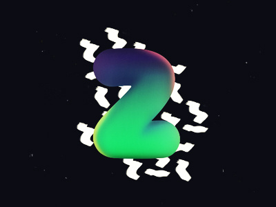 #2 brasil colors gradient numbers shape ui web