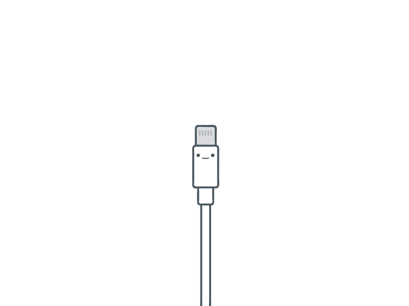 Charge Me! aftereffects charger illustrator jumping thatfacedoe