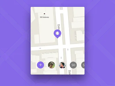 Share your location dailyui day020 ios location map