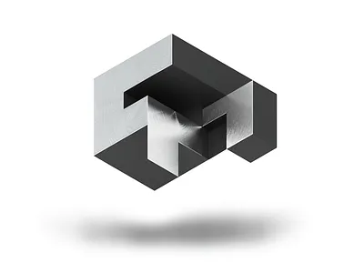 SGM logo construction development identity logo logotype metal steel