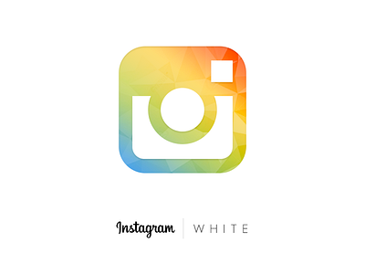 Instagram White clean instagram logo new white