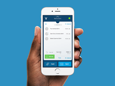 Yoco iOS app - Bill app b2b bill ios pos