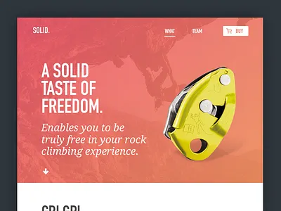 Daily UI Day #2.2 daily ui landing page ui