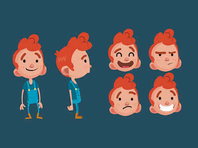 Character design / Kid character design kid vector