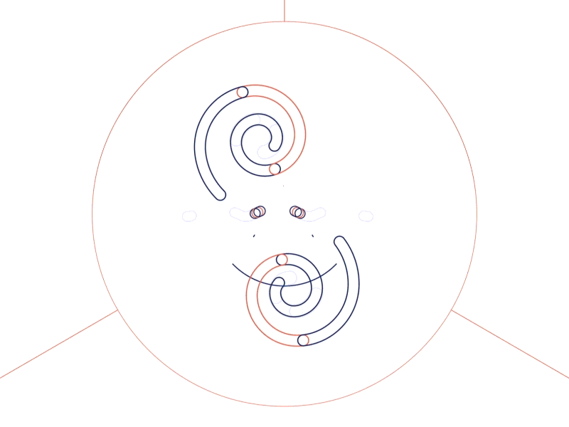 Testing Ouroboros abstract after effects animation loop shapes transition