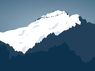 Barre des Écrins alps barre des Écrins marmotamaps mountain vector