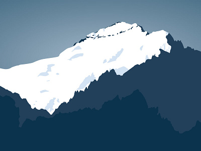 Barre des Écrins alps barre des Écrins marmotamaps mountain vector