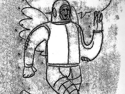 Hey aile astronaute contact dessin espace planche print space wing