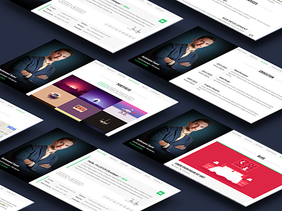 Riche vCard | Personal CV Resume HTML Template creative cv flat html5 personal portfolio professional responsive resume skills timeline vcard