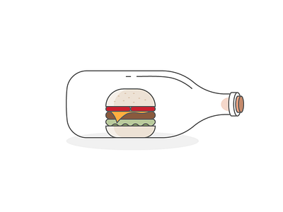 Save Your Favourites bookmark bottle ship burger zomato